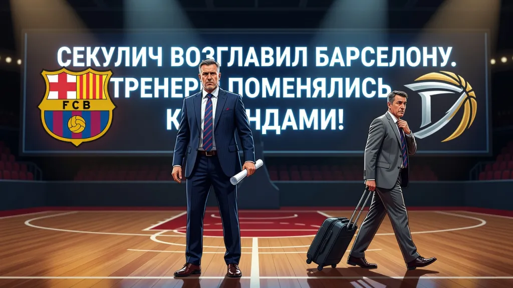 Секулич возглавил Барселону. Тренеры поменялись командами!