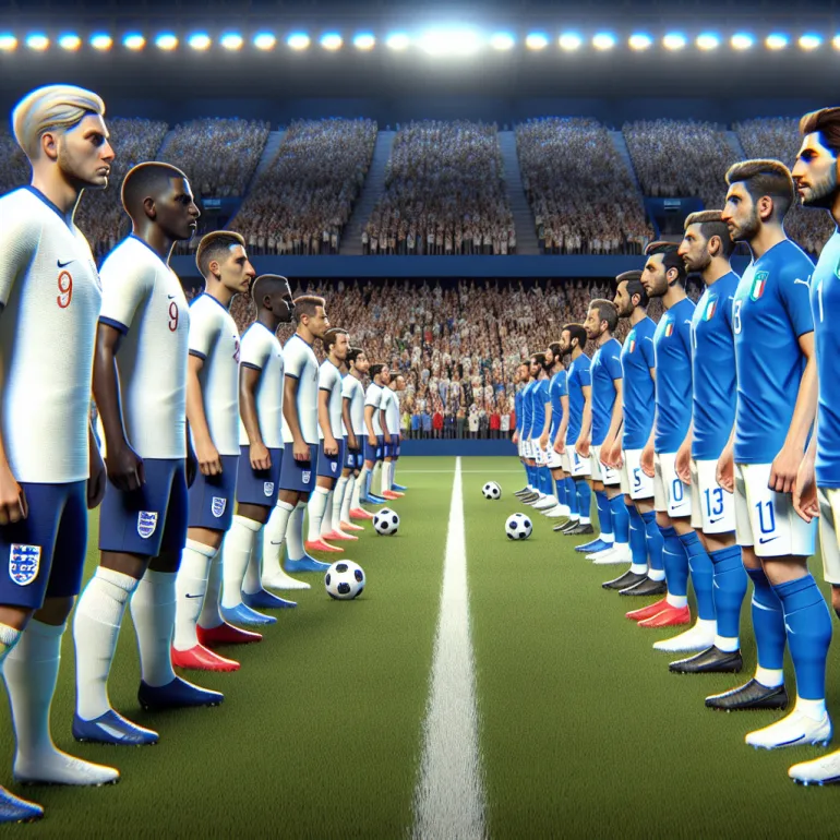 Историческое Сравнение Составов Сборных Англии и Италии на Чемпионатах Мира