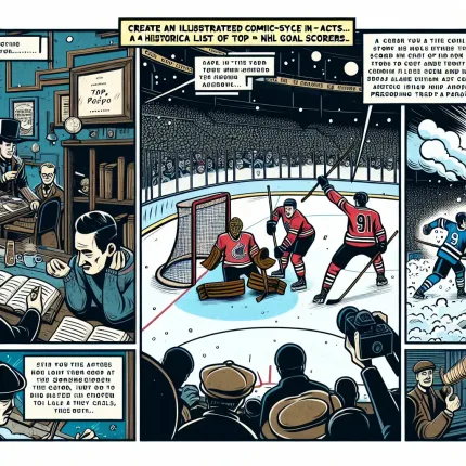 Введение в мир великих бомбардиров НХЛ: История за цифрами